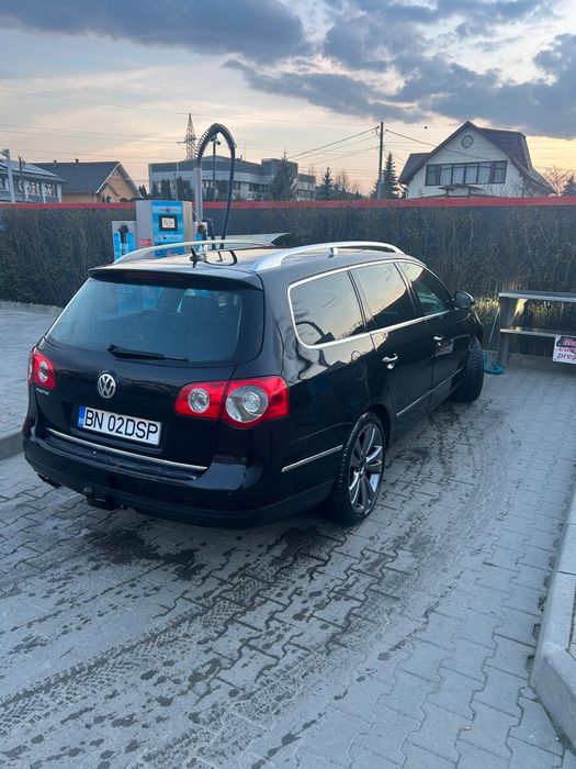 Vw Passat B6 2.0 TDI 4motion Highline trapă, piele alcantara