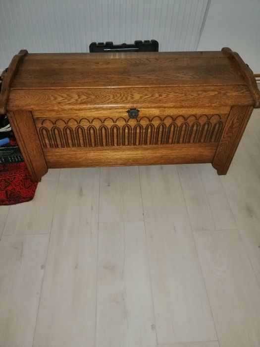 Ракла от естествено дърво - дъб- Запазена !