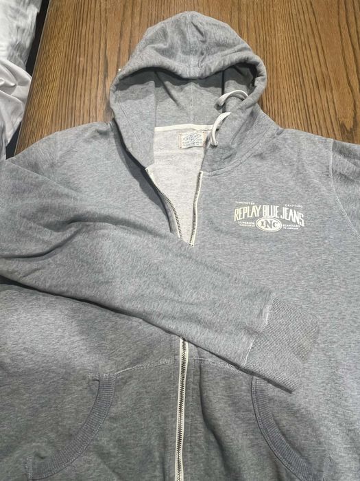Hanorac cu gluga Replay XXL