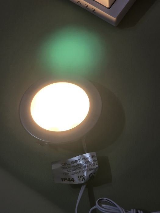 Spoturi LED ALUSSO 3x Dimmable 12-24V – Lumină Caldă & Rece, Nickel