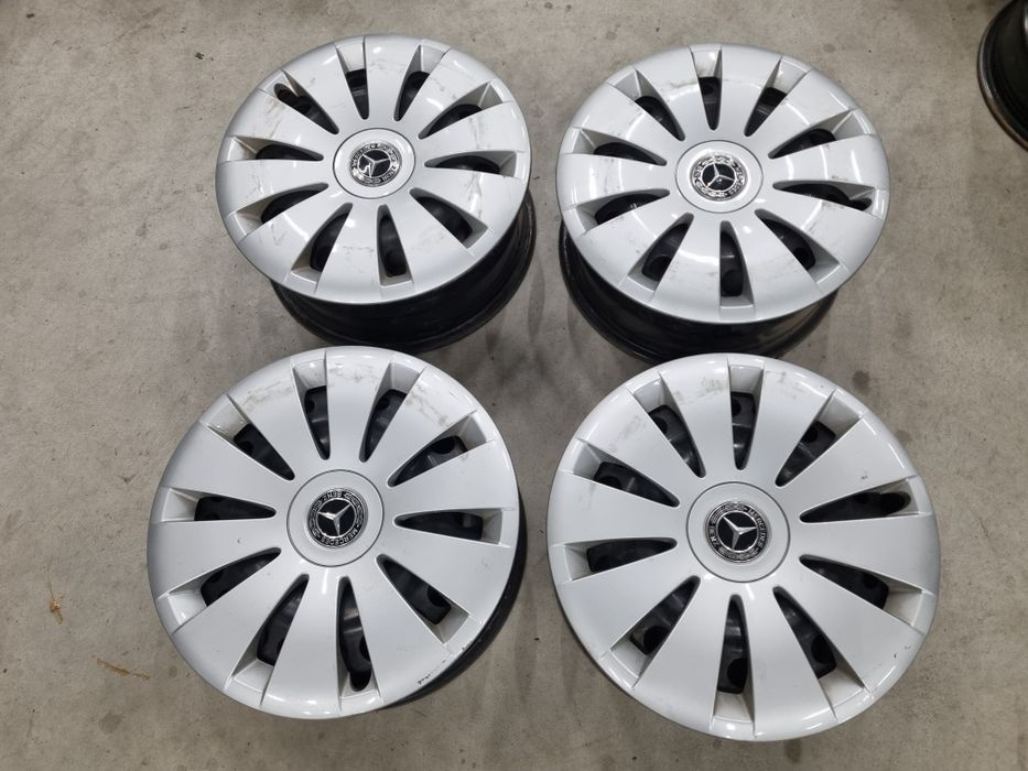 Jante otel Mercedes R17 originale/ capace