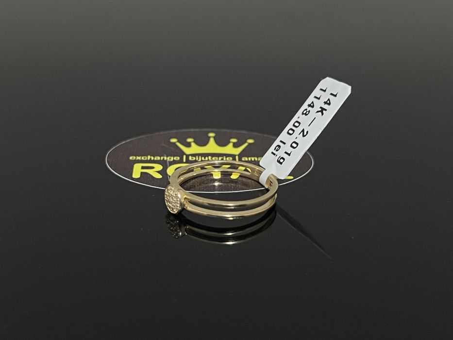 Bijuteria Royal CB : Inel dama aur nou 14k 2,01gr