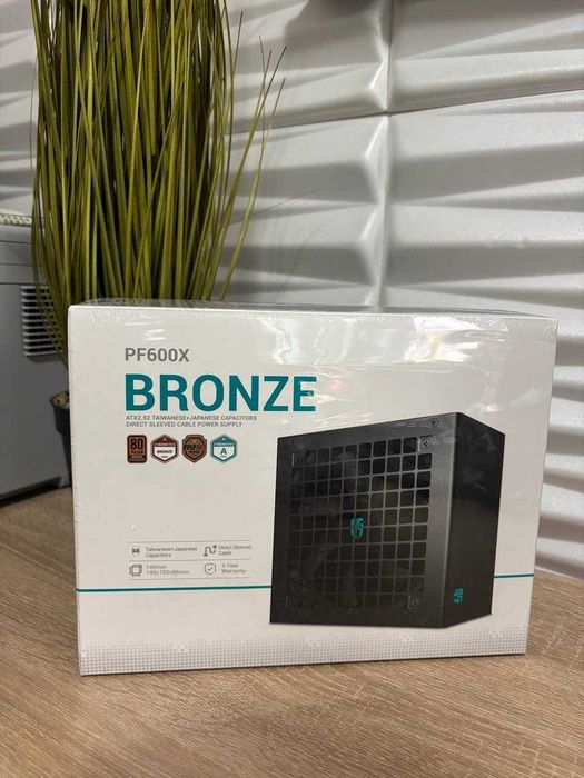 Захранващ блок DeepCool PF600X 600W Bronze - НОВ