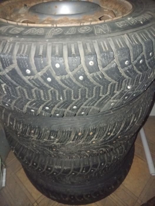 Продам готовый комплект шин R14
