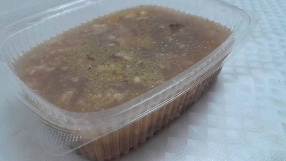 Үйде жасалған сиыр холодеці