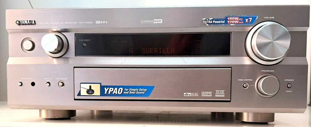 Yamaha RX V 1500 Amplificator Receiver High End -Phono- Masiv 180W x 7