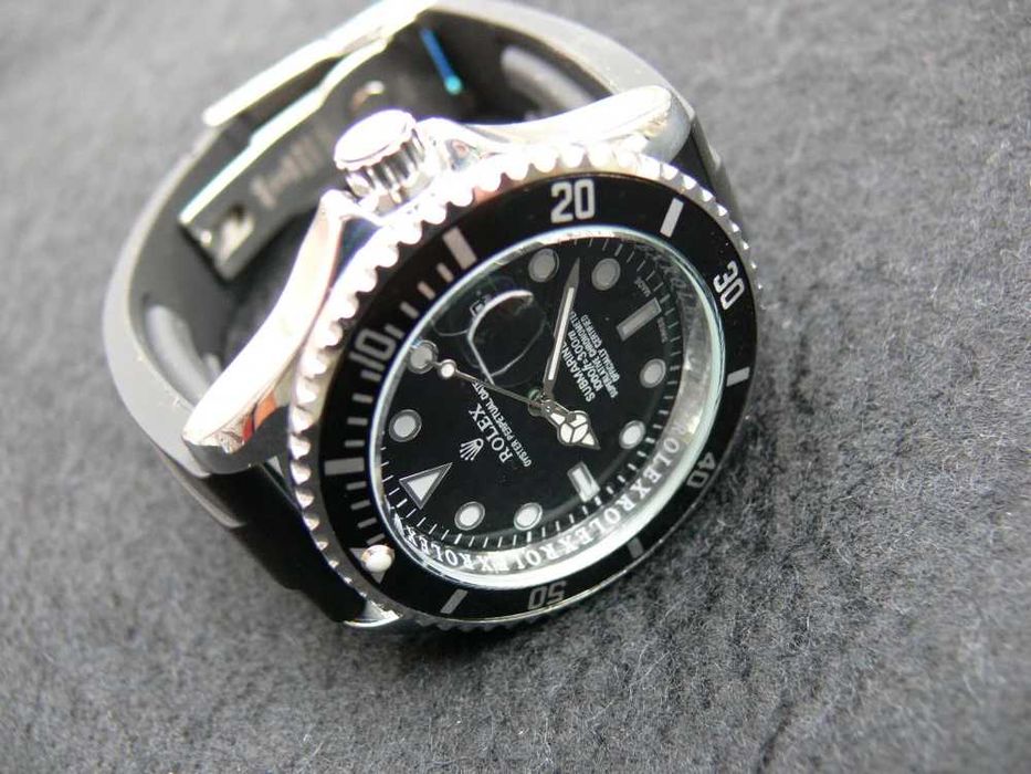 CEAS TIP R.O.L.E.X Submariner Black&Silver Silicone Model 2026 SUPERB