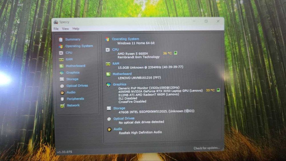 Lenovo IdeaPad Gaming 3 15ARH7