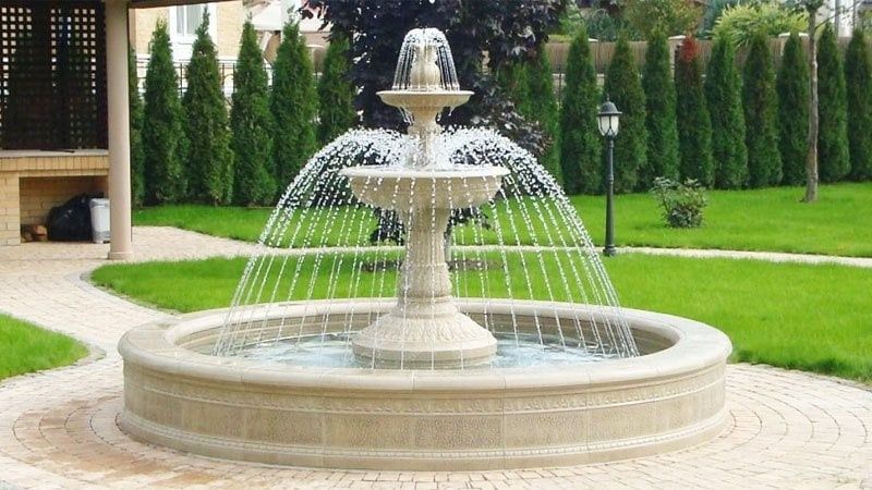 Фонтан бассейн строительство