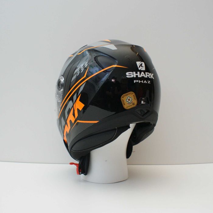 Каска за мотор SHARK PHAZZ 1.2 ORANGE размер L