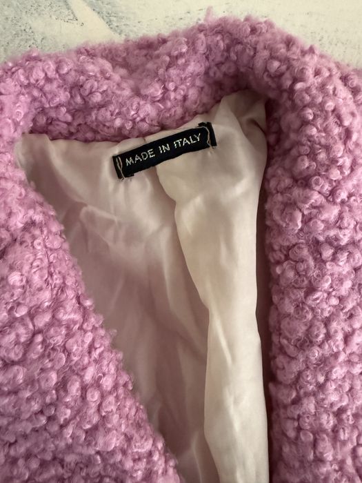 Розово палто с подплънки