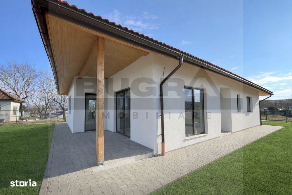 Casa individuala pe un singur nivel, 114 utili, teren 750, Jucu