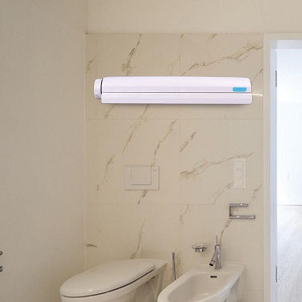 Компактен портативен разтегателен простор за баня