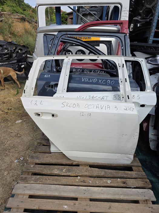 Skoda Octavia 3 задна дясна врата 2017 12-19