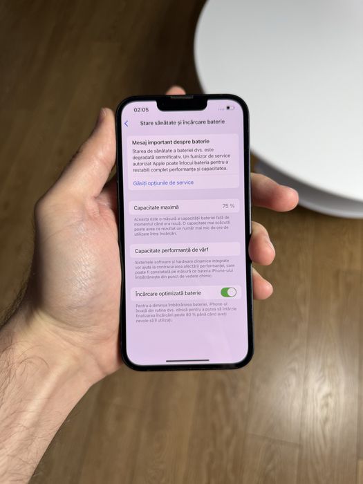 iPhone 13 Midnight 128gb Impecabil