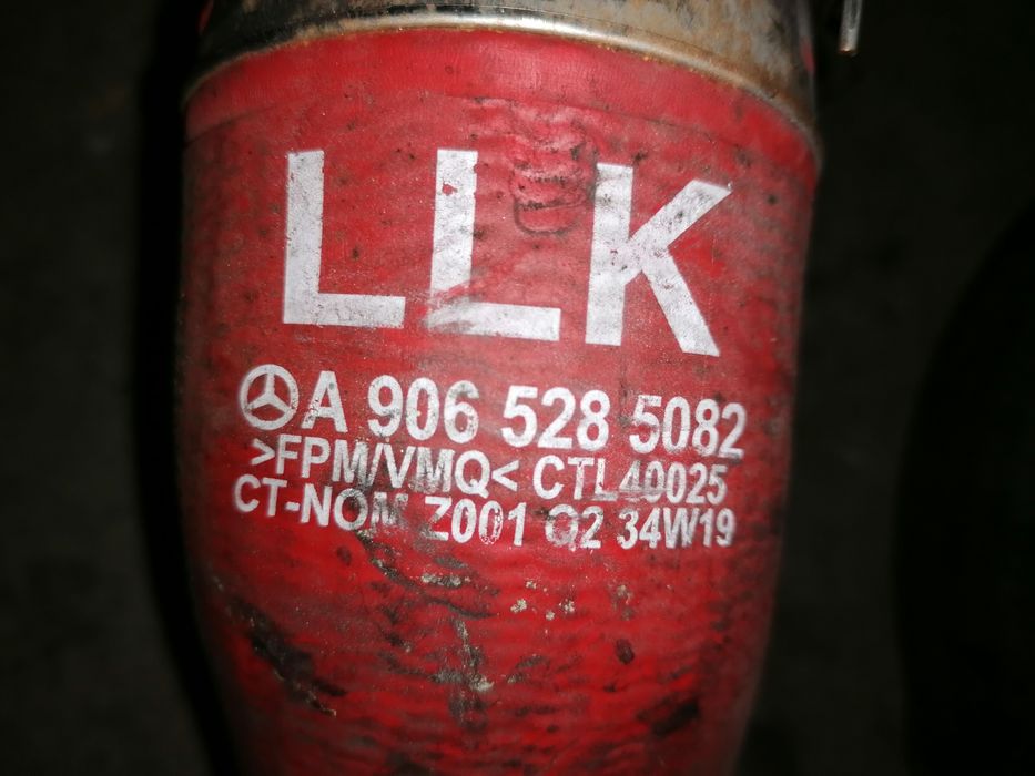 Furtun turbo mercedes sprinter 2.2, 160cp, euro 5 original dezmembrari