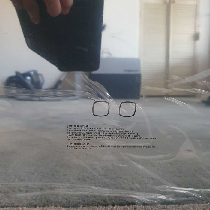 Огледала с лед осветление и нагревател за баня- 6 броя