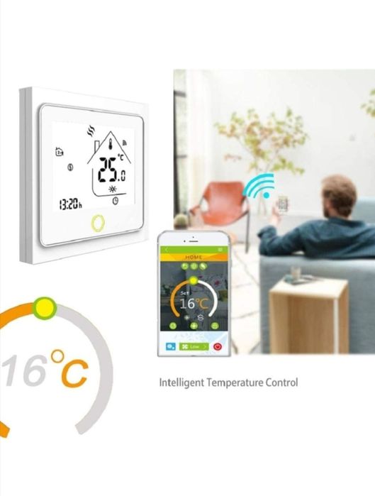 Termostate wifi, tuya, Moes încălzire electrică pardoseala