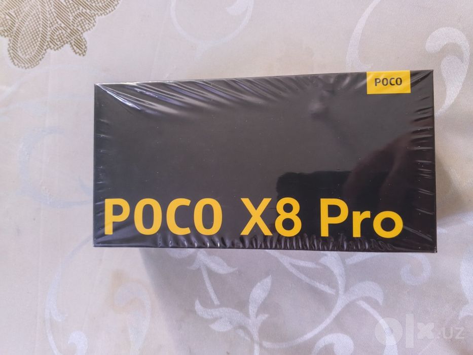Poco x8pro kafolati bilan
