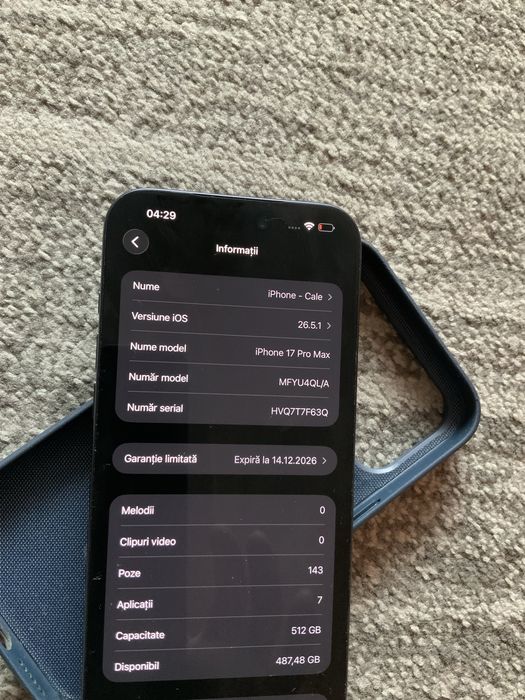 IPhone 17 Pro Max 512 Gb