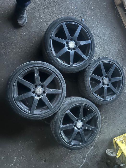 SET Roti complete R18 Jante AMG originale Mercedes C E A CLS CLA GLK ETC jante 18 amg c class c204 225 40 r18 255 35 r18