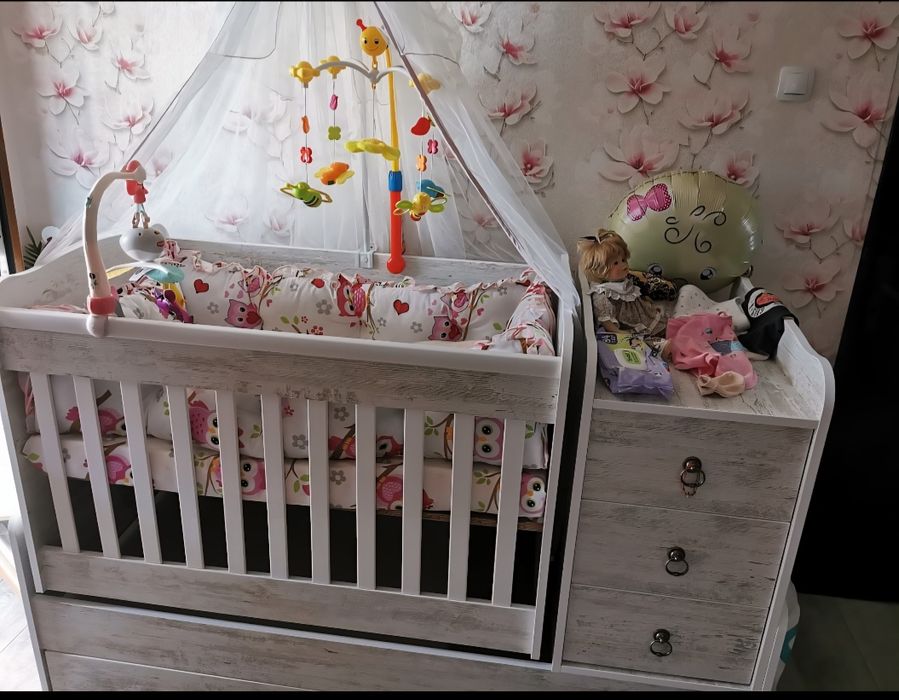 Бебешка трансформираща се кошара