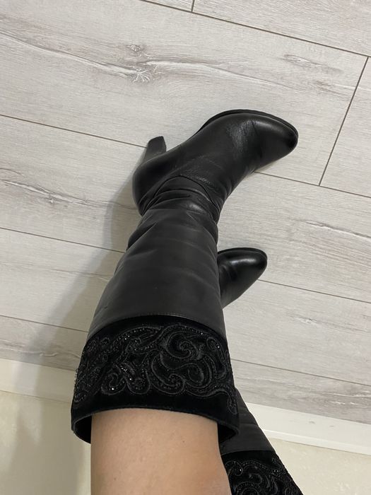 Сапоги натуралка