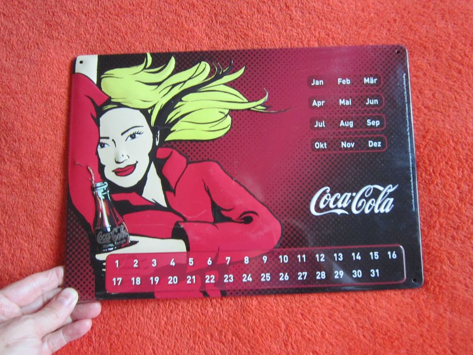 cadou Craciun Coca Cola Camion+ reclama 3D+calendar perpetuu