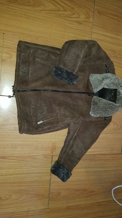 Дубленка меховая на мальчика