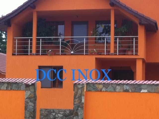 balustrade inox, copertine inox, porti si garduri inox