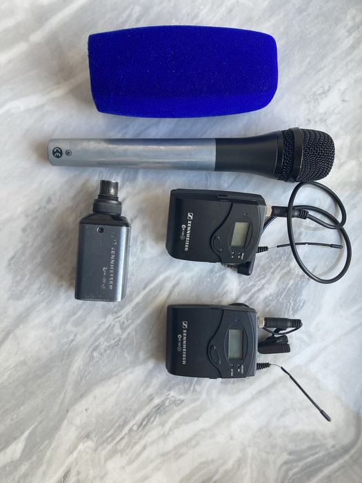 Sennheiser петличка микрофон