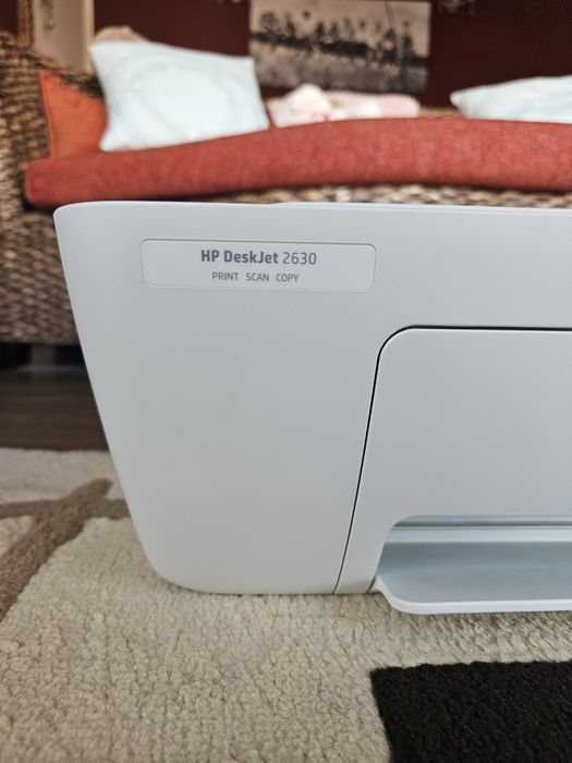 Imprimantă Multifuncțională HP DeskJet 2630 Wi-Fi – Impecabilă + Cabluri incluse
