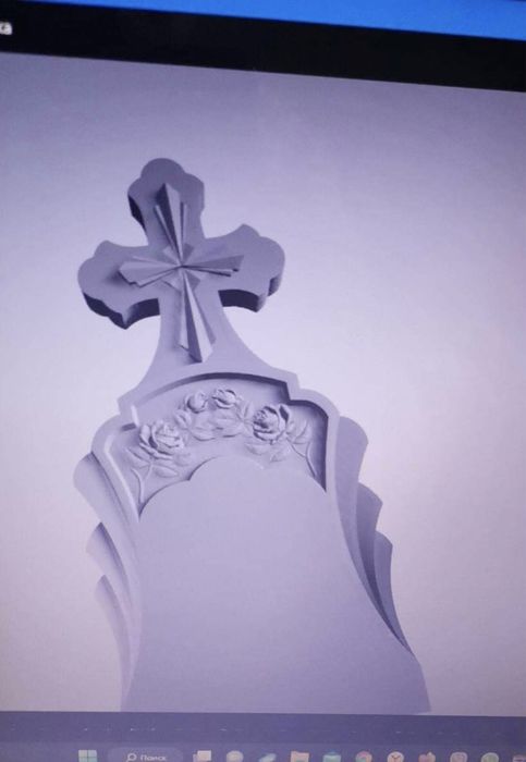 Modele Cruci Funerare 3D STL