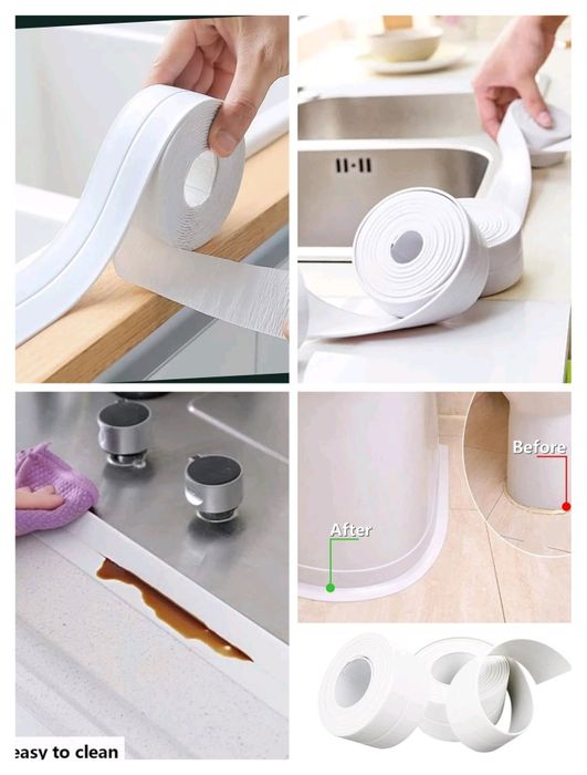 Banda Adeziva de etanșare baie bucătărie chiuveta wc etc 3.2m
