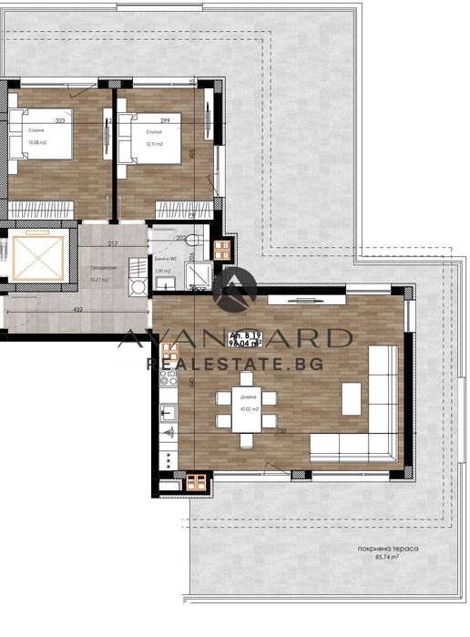 Продава се Тристаен апартамент в Пловдив, Остромила - 205 кв.м за 509 €/кв.м - Снимка #12