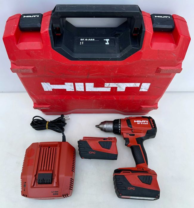 Hilti SF 6-A22 ATC - Мощен безчетков винтоверт 2x22V 5.2Ah