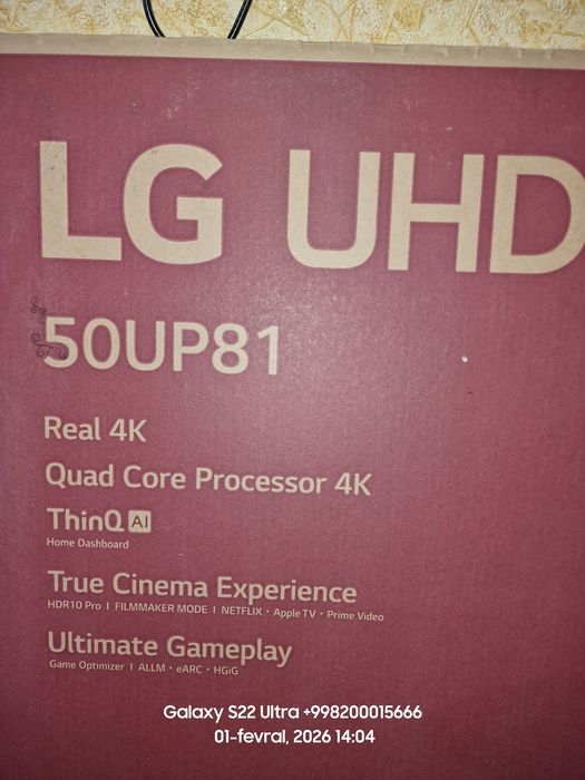 LG 50UP81006LA 4K Smart UHD Made in