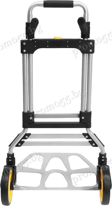 Сгъваема Ръчна Алуминиева Количка за Тежък Багаж с Телескопична Дръжка