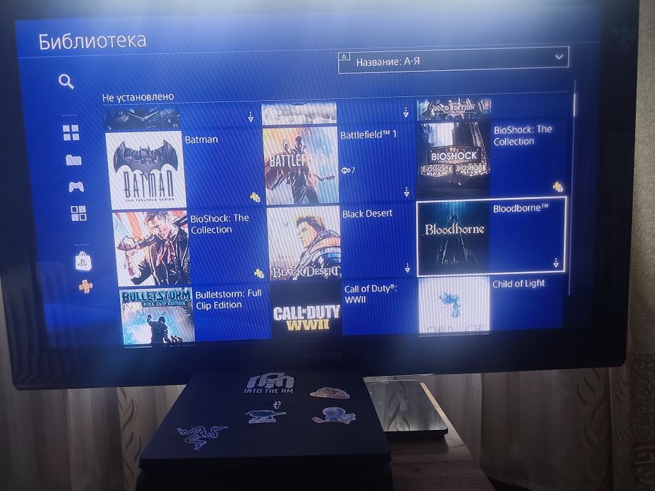 Ps 4 slim 500gb 2 джойстика