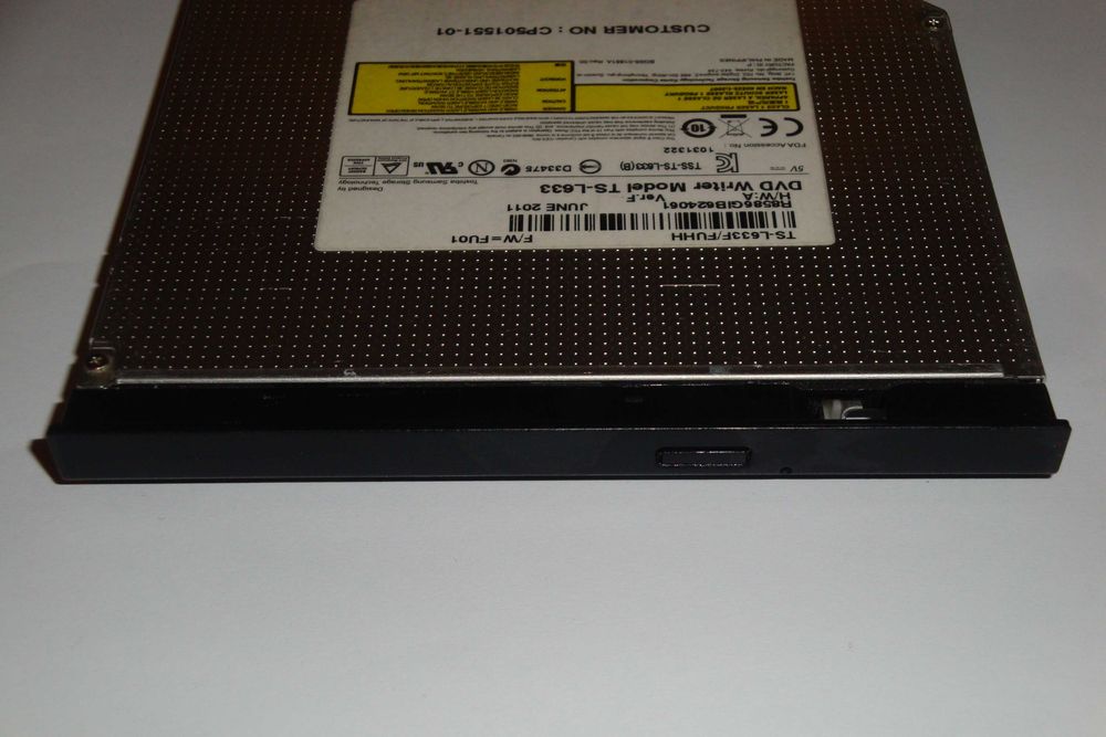 dvd-rw laptop super multi dvd rewriter model TS-L633 msata