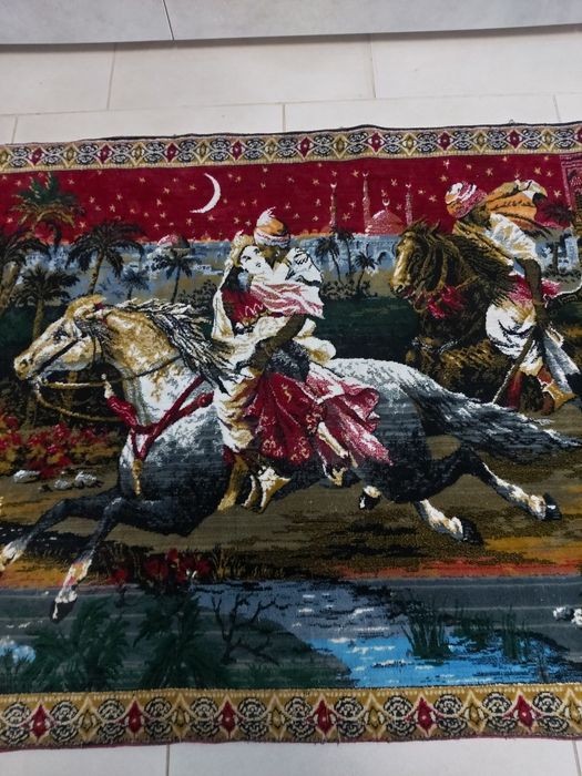 Carpetă cu Răpirea din Serai