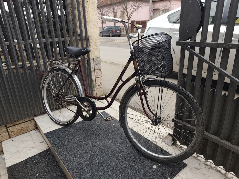 Damă 26 torpedou coș singlespeed