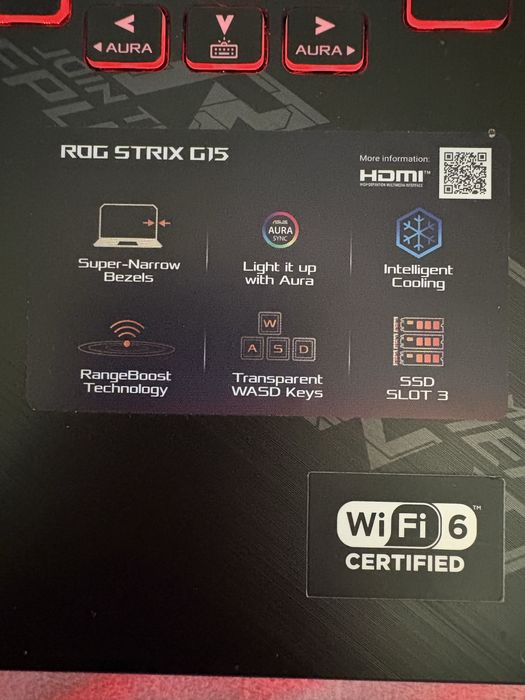 Laptop Asus ROG Strix G512LI