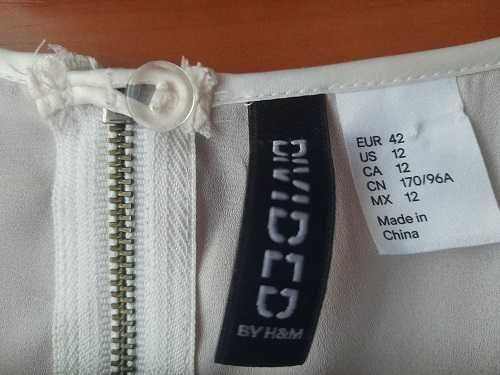 Bluza Divided  din matase si  dantela marimea 42