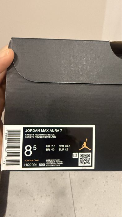 Jordan Aura Max 7