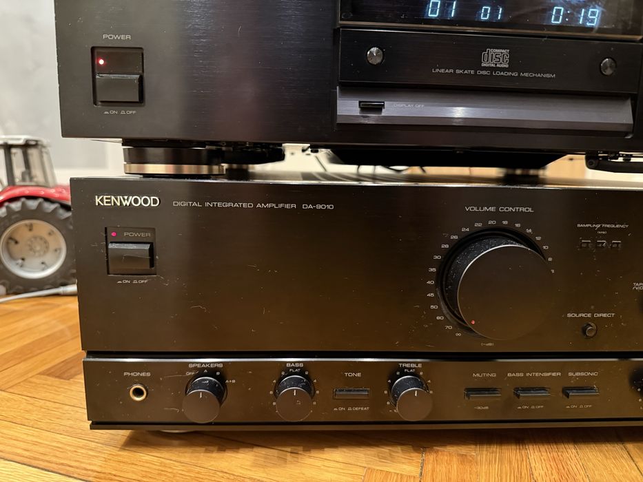 Amplificator Kenwood DA-9010 Monstru cd player Transport DP-X9010