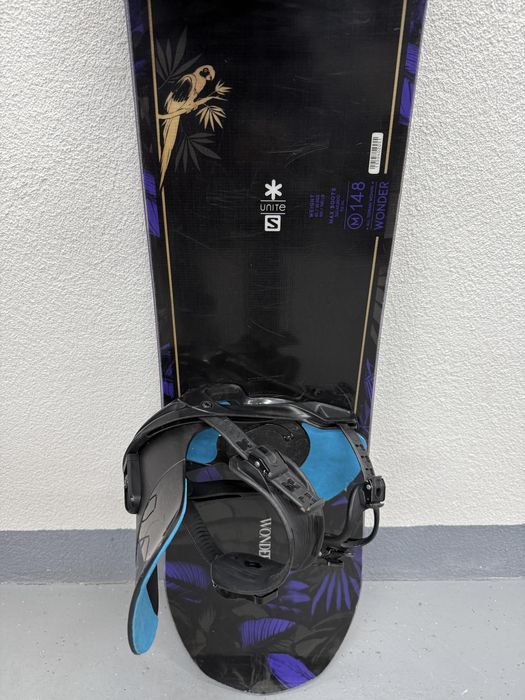 placa snowboard salomon wonder 2021/2022 148 cm