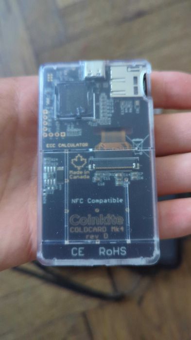 Kit COLDCARD MK4 Bitcoin Hardware Wallet