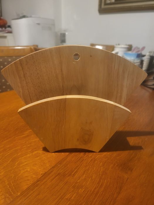 Поставка дървена за филтри за кафе машина