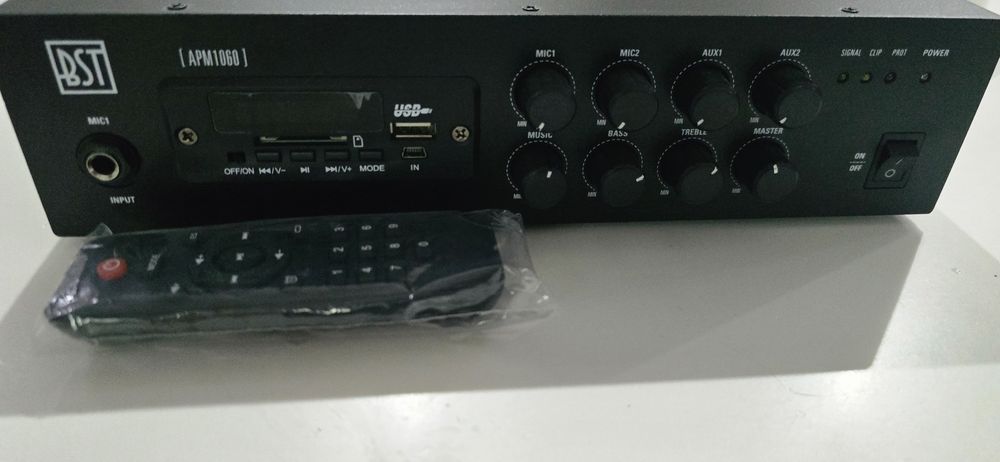 Усилвател BST APM1060 60 W, с USB, SD, BLUETOOTH, FM